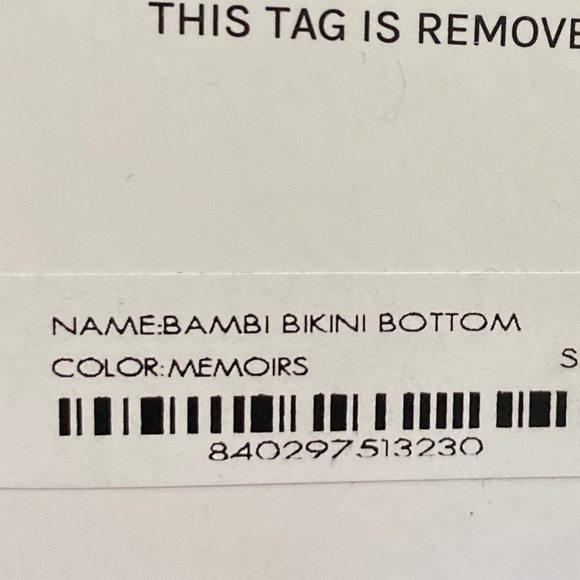 Miaou Bambi Memoirs Bikini Bottom - Picture 10 of 11